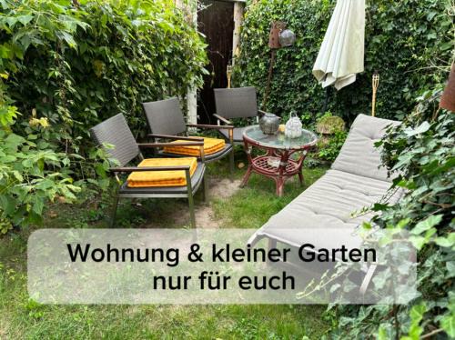 Neuruppin Apartment | Altstadt & See & Garten Haustiere willkommen