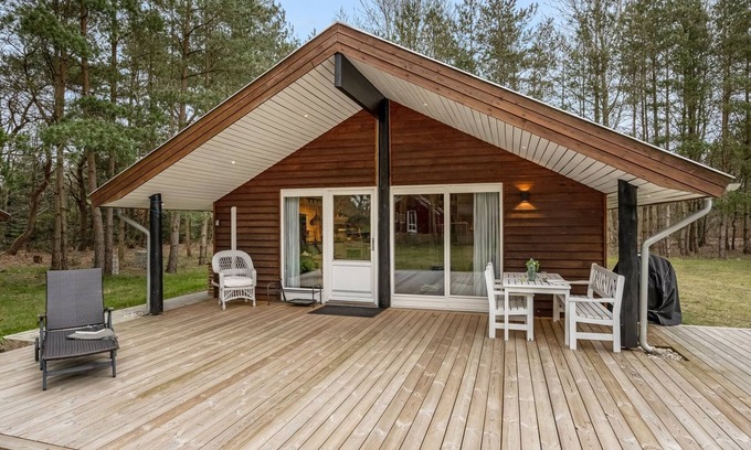 Hojslev House | "Aman" - 700m to the fjord by Interhome