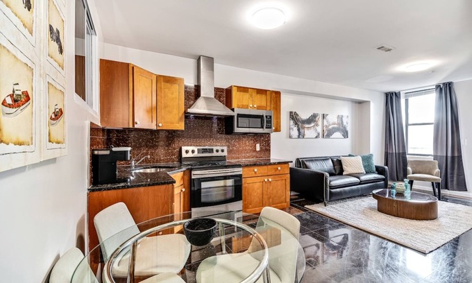 Chinatown Apartment | Amazing 2BD Steps From the Convention Center