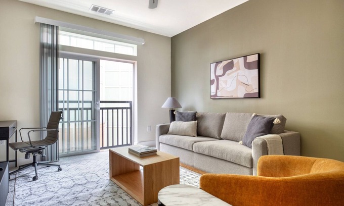 Eisenhower East Apartment | Amazing Carlyle 1BR w/W/D, Pool & Gym, nr Metro, by Blueground