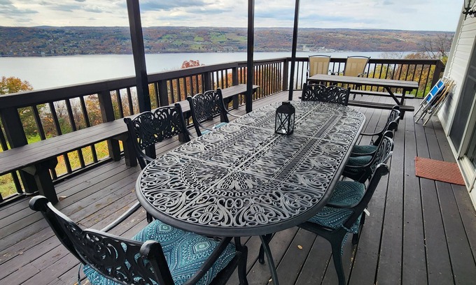 Burdett House | Amazing Family Home overlooking Seneca Lake and Watkins Glen