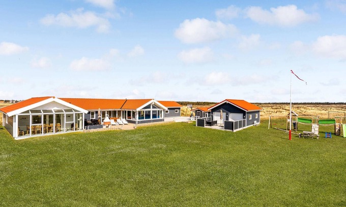 Sønder Vorupør House | Amazing home in Thisted with sauna