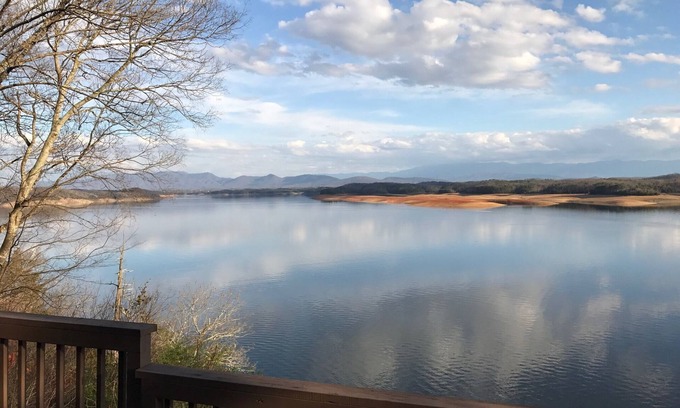 Dandridge House | Amazing Lake and Smoky Mountain Views from this Charming Lake House.