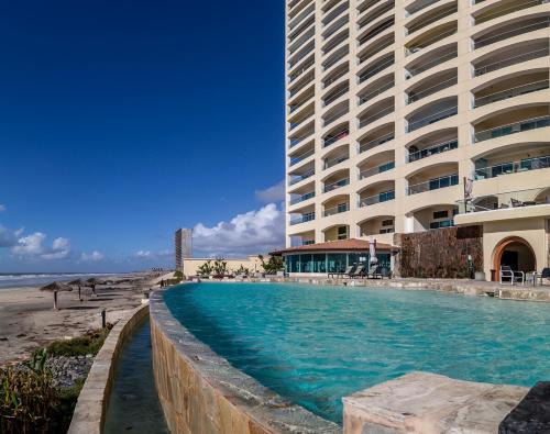 Rosarito Apartment | Amazing Ocean View, Heated Pools, Spas, Gym, Sauna