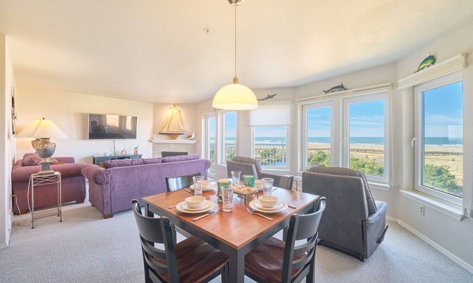 Long Beach Condo | Amazing Ocean View, In Town, Walk to Beach (Top)