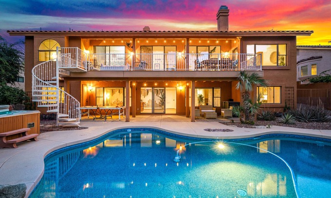 Fountain Hills House | Amazing Peaceful Resort - Heated Pool, Hot Tub