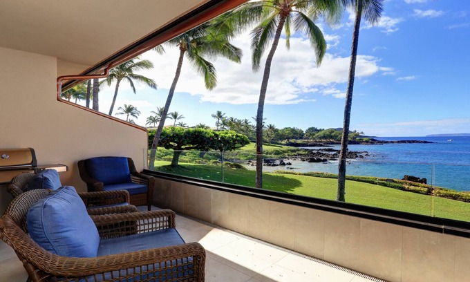 Wailea Condo | Amazing Remodeled Oceanfront Escape – Makena Surf F-202 with Spectacular Views!