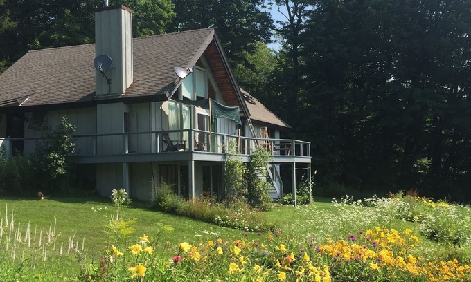 Monroe Bridge Ski Chalet | Amazing View w/Deck, Pond, Sledding Hill - 137+ acres - Great for Families