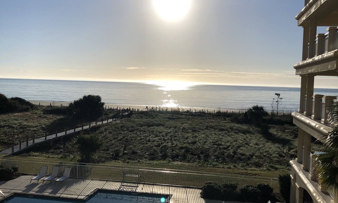 Daufuskie Island Condo | Amazing views of Ocean! Pool & Land Trans Included