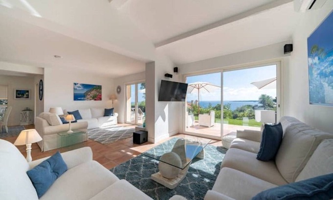 Vallauris Villa | Amazing Villa Wonderful Sea View Cannes Californie