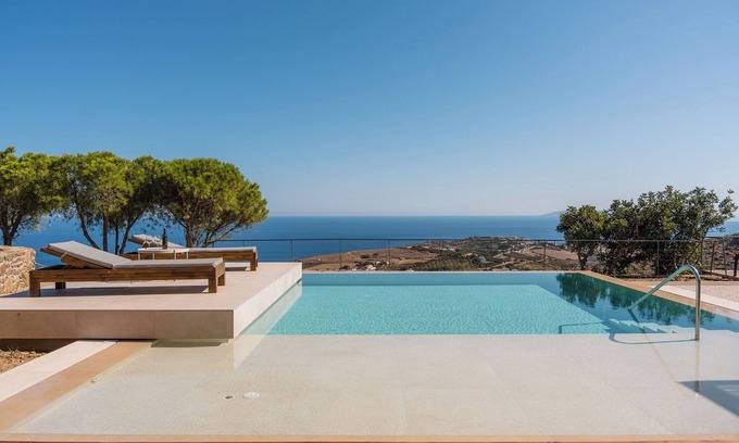 Agia Pelagia Villa | Amberoza Villa III, Unwind in Sun-Kissed Luxury with Endless Sea Views