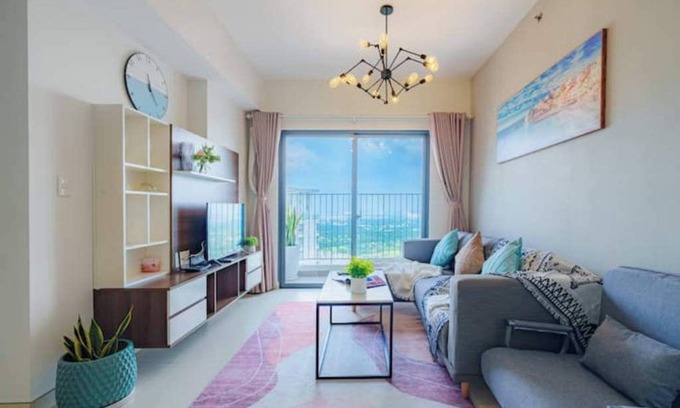 Thao Dien Apartment | AmbiHOME 3Br river-view Masteri Thao Dien T5[NETF]