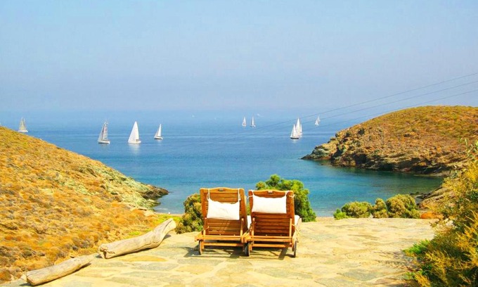 Korissia Villa | Amelia Beachfront Villa