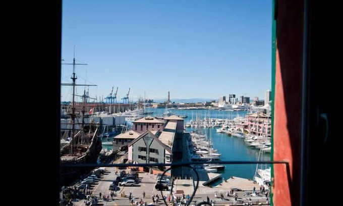 Genoa Historical Centre Apartment | Ample Historic Center Sea views Apt cozy panoramic terrace/lift/parking