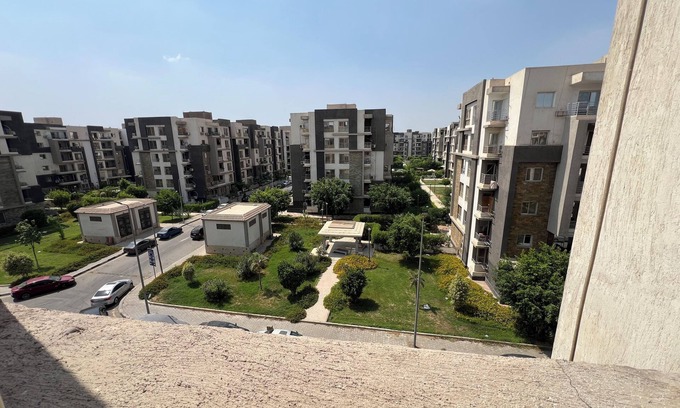 Ash-Shruq Apartment | An Energetic green garden view3-BR apartment in enjoyable Cairo with full AC