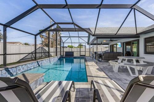 Cape Coral House | Anchors Away - Pool with Spa - Garage Game Room