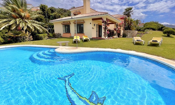 Atlanterra Ski Chalet | Andalusian style villa with stunning views. PAX 6. FREE WIFI