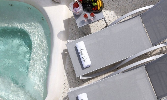 Naousa Villa | Angels Double Executive sea pool villas Alubar & Aima
