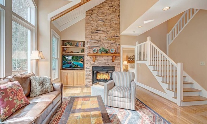 Foscoe House | Angler's Lodge- Mountain House, Gated Resort, Indoor/Outdoor Pools and Hot Tub, Fishing Ponds, Fi.