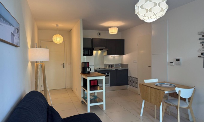 Anglet Apartment | Anglet Biarritz love room 100m from the beach ! luxury residence