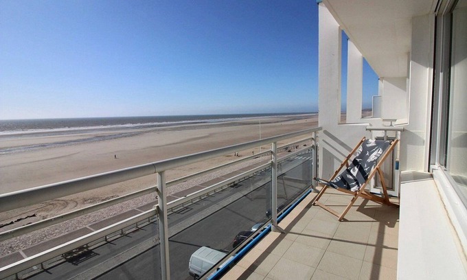 Hardelot-Plage Apartment | Annonce Professionnelle. Appartement 2 Chambres Front DE MER 4 à 5 Personnes, Hardelot