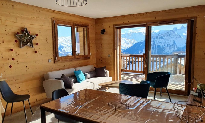 La Toussuire Apartment | Apartment 8 pers. Ski in ski out La Toussuire