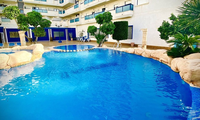 Orihuela Costa Apartment | Apartament Costa Lunar with swimming pool 10 min walk from the beach Cabo Roig