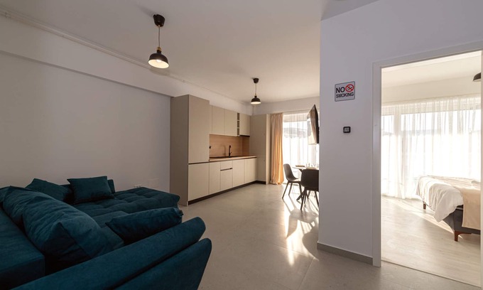 Chiajna Apartment | Apartament Deluxe cu 1 dormitor + Living - Ap. 11 - Habitat ApartHotel