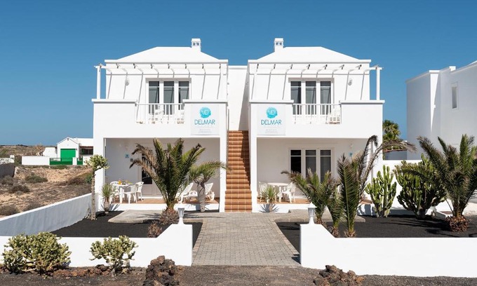 Charco del Palo Apartment | Apartamento Delmar natur un dormitorio