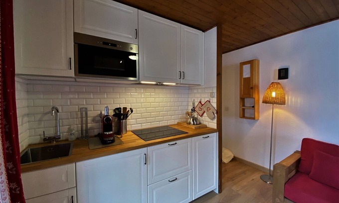 Saint-Martin-de-Belleville Apartment | Apartment Saint-Martin-de-Belleville, 2 bedrooms, 5 persons
