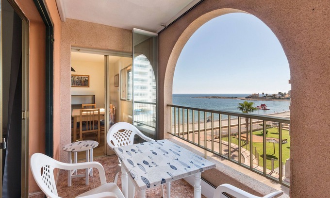 San Javier Apartment | Apartment 'Zambra 3 - 311' with Shared Pool, Wi-Fi and Air Conditioning