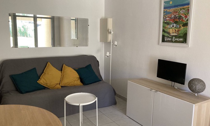 Vieux-Boucau-les-Bains Apartment | Apartment 43 m2, T3 and large 20 m2 terrace