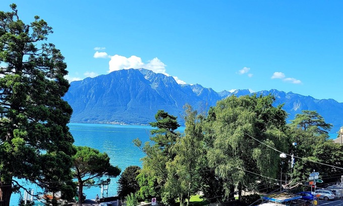 Montreux City Centre Apartment | Apartment 120m2 - in the center of Montreux with amazing lake and mountains view