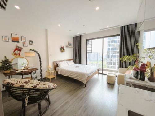 Gia Lam Apartment | Apartment 1BR-FL24th-R105 Building-Vinhomes Ocean Park