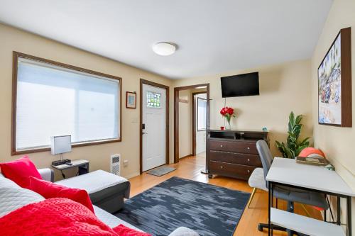 Birch Bay Apartment | Apartment #2 with large kitchen across the street from the beach