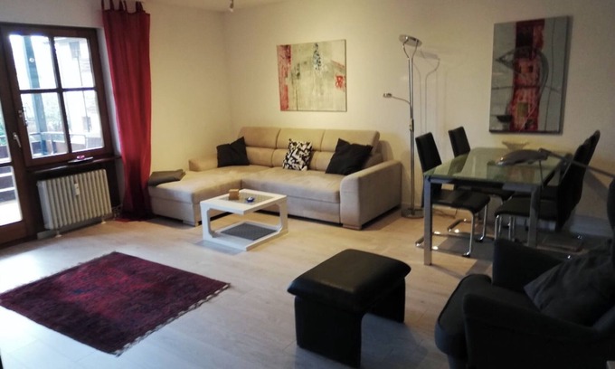 Bad Krozingen Apartment | Apartment '2 Zimmer Appartement 19' with Balcony and Wi-Fi