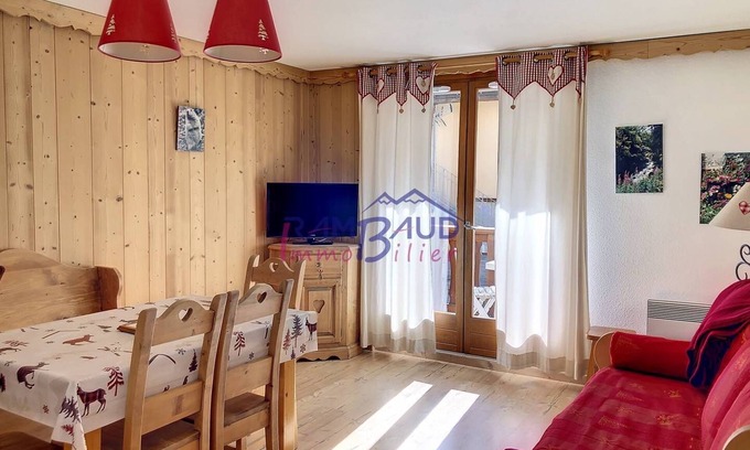 Valloire House | Apartment 3* 2 rooms Cabin - 6 beds - Centre station
