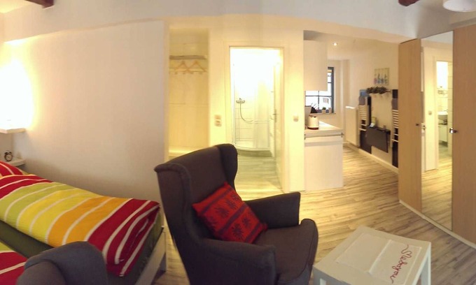 Erfurt Old Town Apartment | Apartment 4 Thistle/. 1 OG links - apartments in the house to golden Schaar
