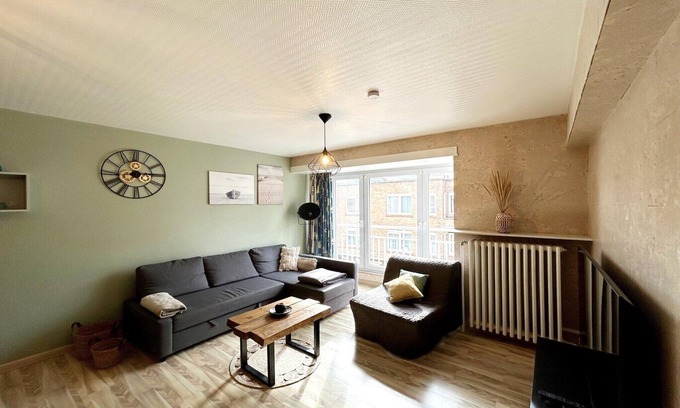 Koksijde-Bad Apartment | Apartment 700 meters from Baldus Beach