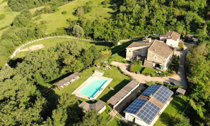 Pergine Valdarno Other | Apartment ARANCIONE with private entrance, equipped garden and shared pool.