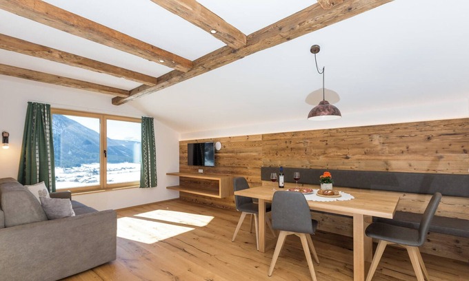 Valle di Casies Apartment | Apartment 'Ausserharmerhof Wiesenglück' with Mountain View, Shared Garden and Wi-Fi
