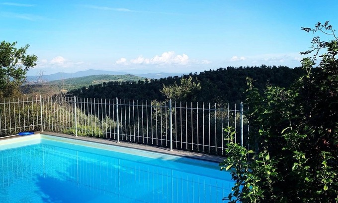 Gavorrano Apartment | Apartment B with a fantastic view to the maremma landscape