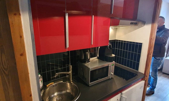 Belle Plagne Apartment | Apartment belle plagne residence agate, ski in, ski out