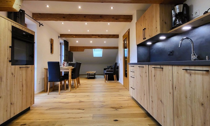 Grassau Apartment | Apartment Bergblick 45 sqm for 1-2 persons, quiet central location.