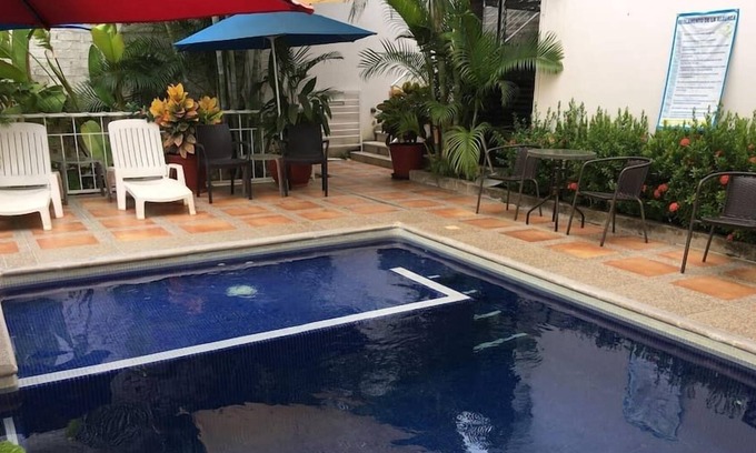 Chacala Apartment | Apartment Caracoles with Pool and Beach at 50 mts.
