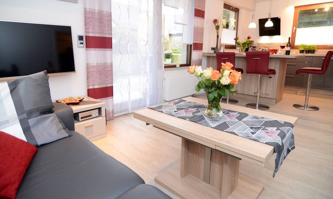 Ennepetal Apartment | Apartment charming landscape activities hiking cycling with pedelec