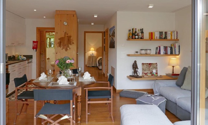 Samedan Apartment | Apartment Chesa San Bastiaun B4 by Interhome