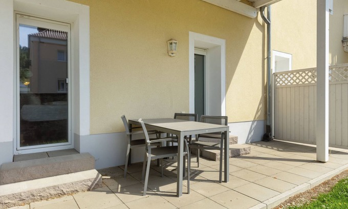 Balve Apartment | Apartment 'Donnerhall' with Private Terrace, Shared Garden and Wi-Fi