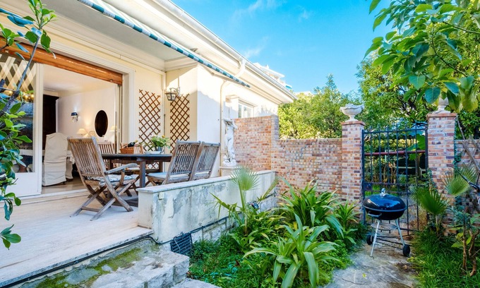 Menton Apartment | Apartment 'Eden' with Private Terrace, Wi-Fi and Air Conditioning