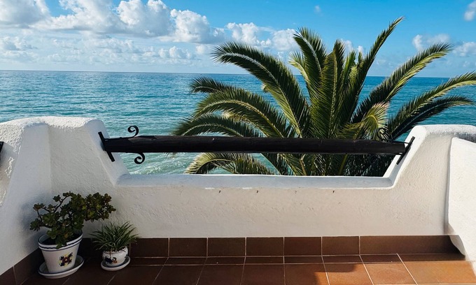 Vilanova I la Geltru Apartment | Apartment 'Sea Breeze' with Terrace, Shared Garden & Wi-Fi